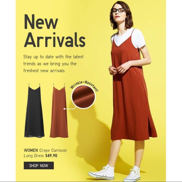 slip dress uniqlo